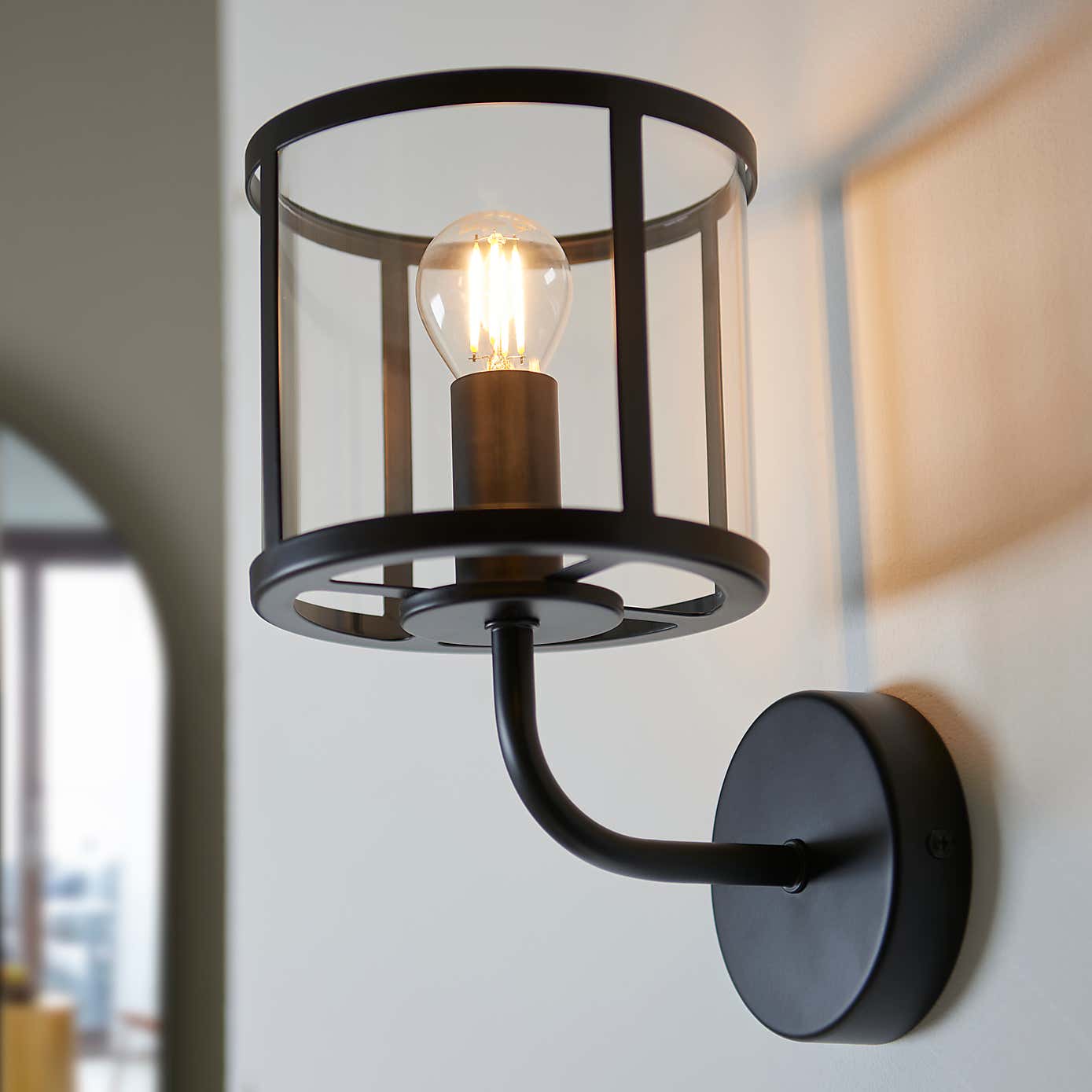 Vogue Lighting Beckett Industrial Wall Light