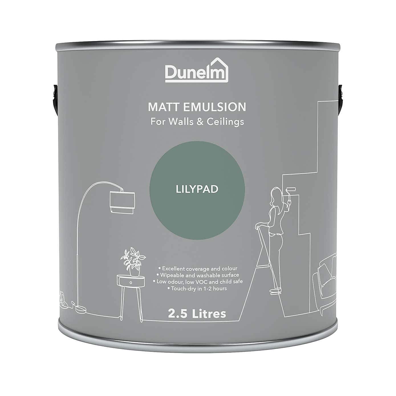 Dunelm Lilypad Matt Emulsion Paint