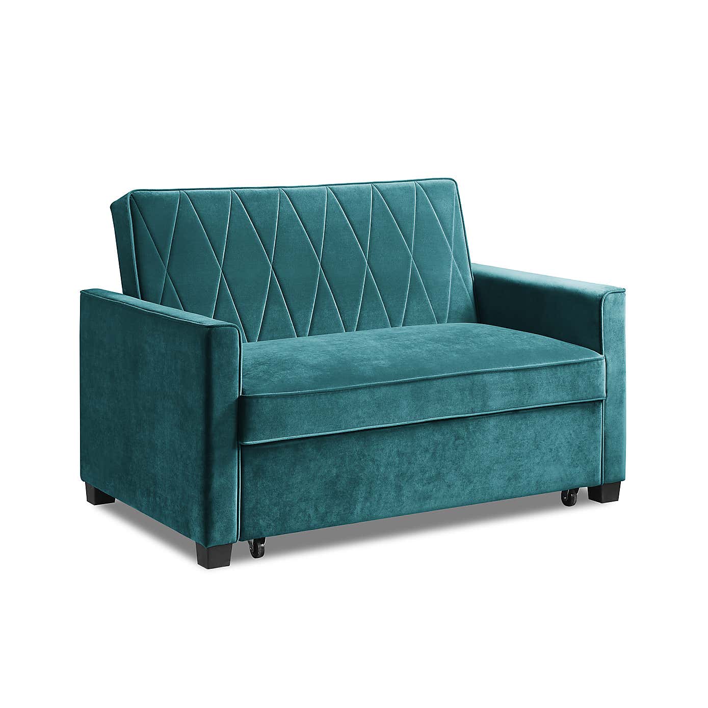 Serena Velvet 2 Seater Sofa Bed