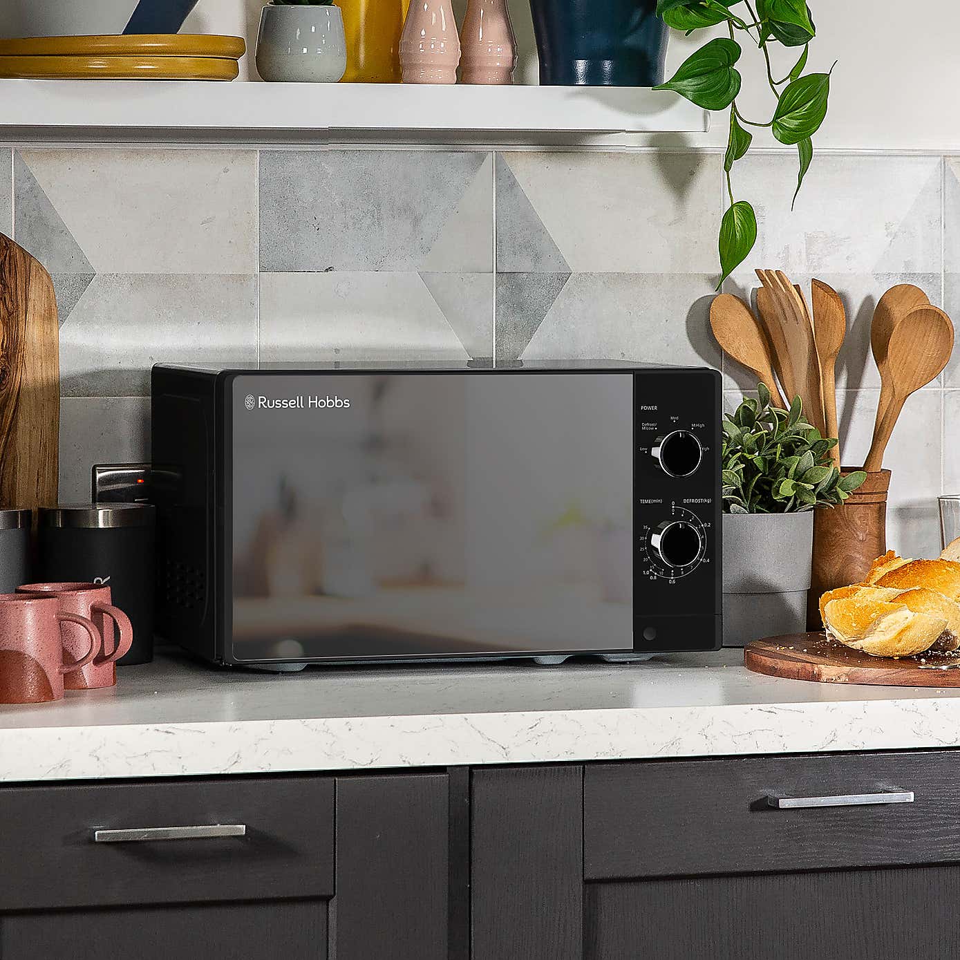Russell Hobbs Compact Solo 20L Manual Microwave