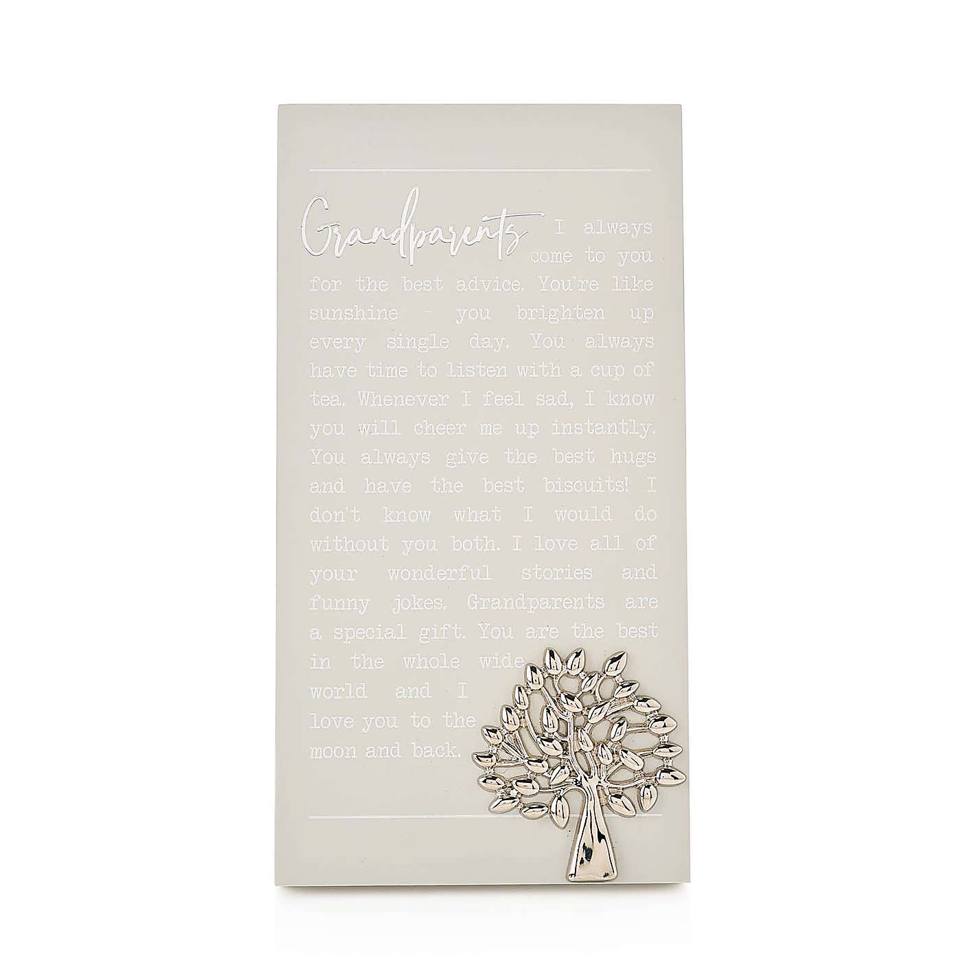 Grandparents Moments Plaque