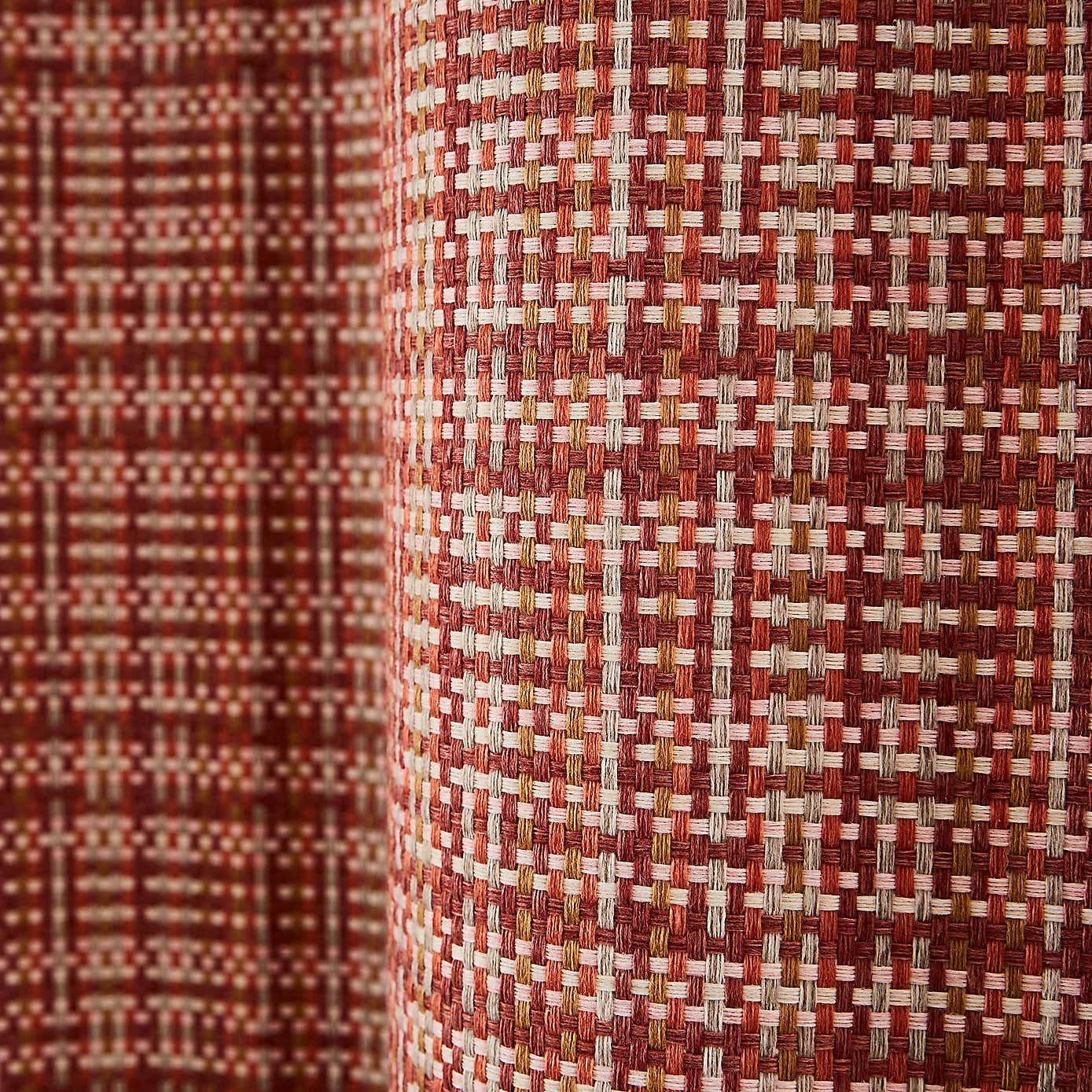 Beckett Basket Weave Blackout Eyelet Curtains