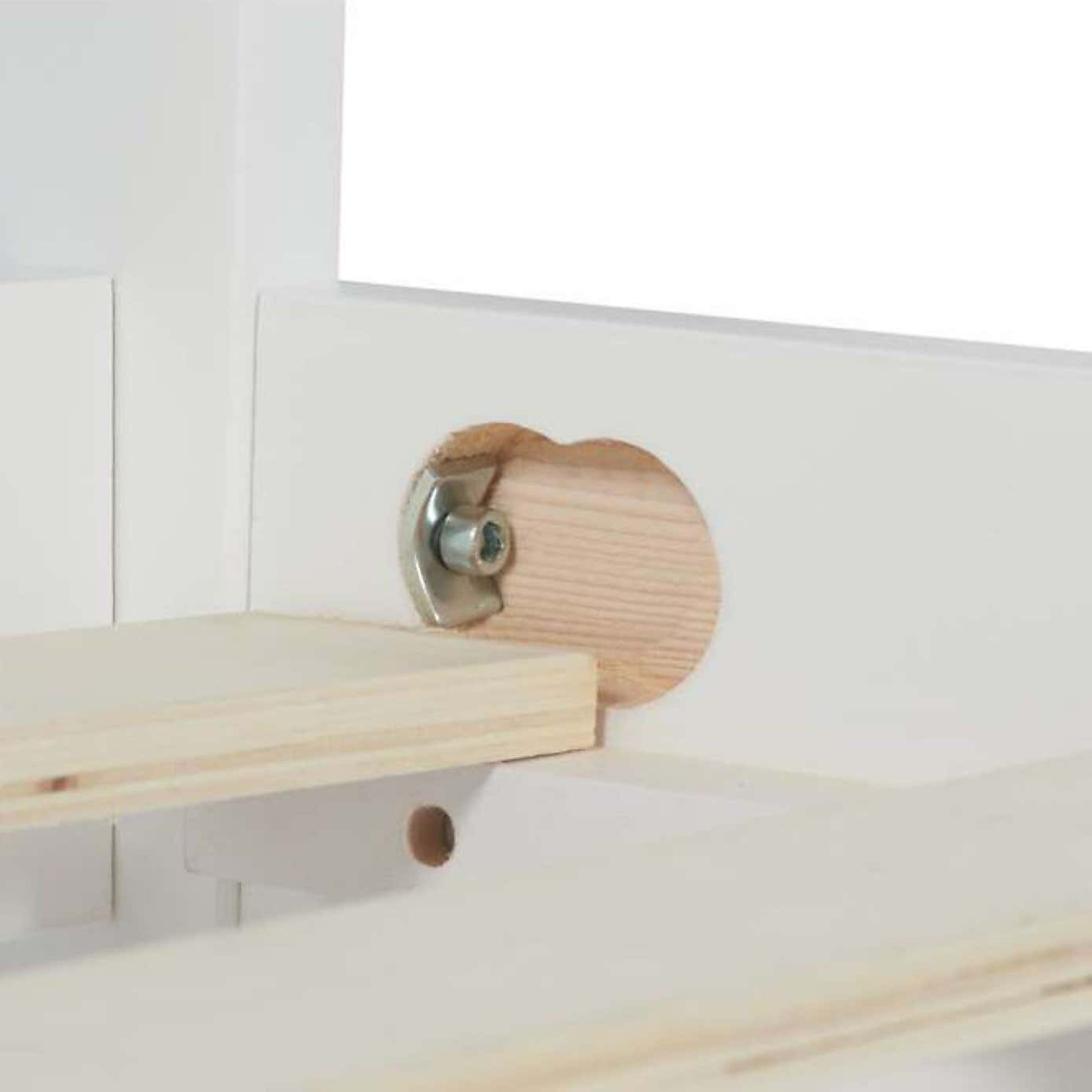 Belford Wooden Bed Frame, White