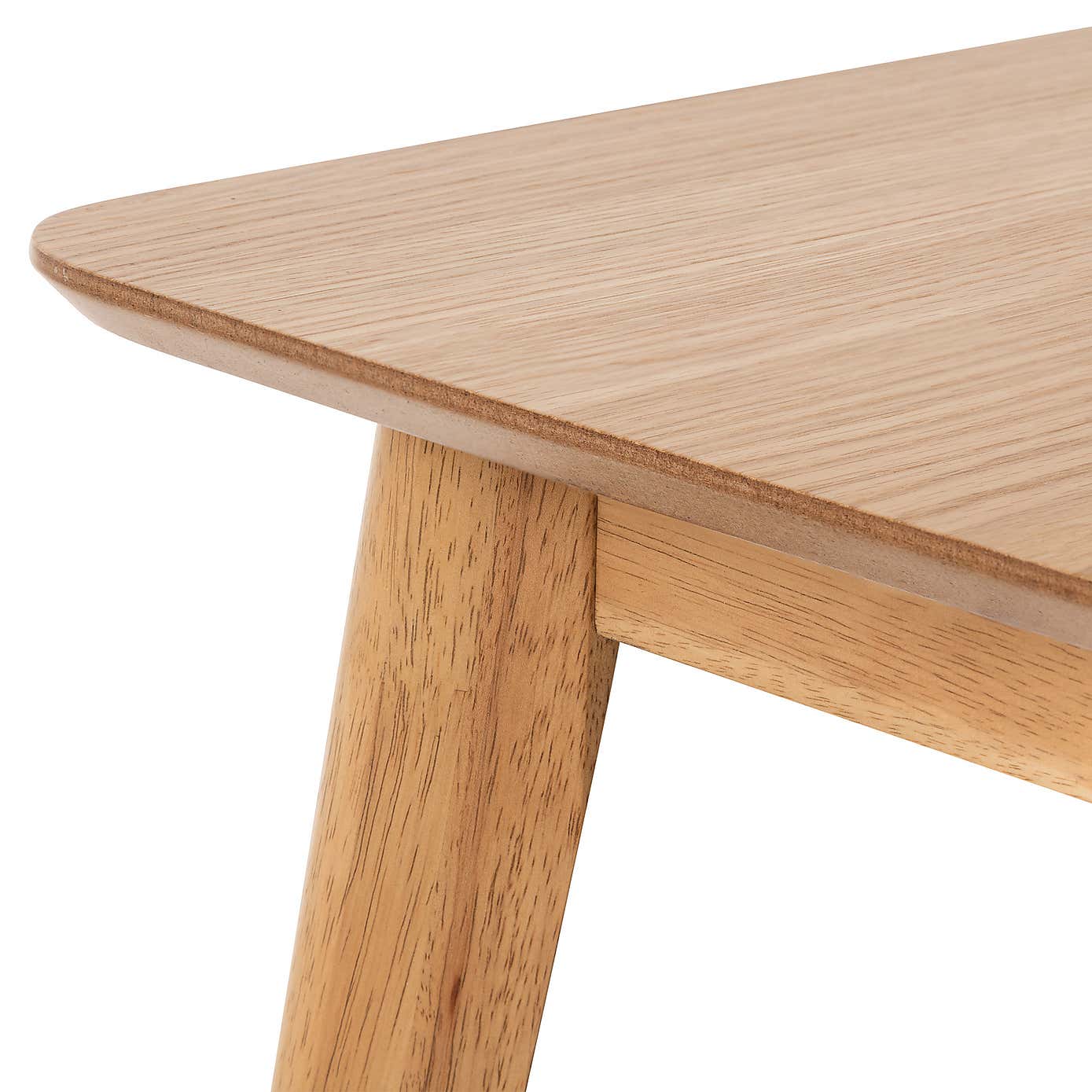 Boden Rectangular Oak Veneer Dining Table