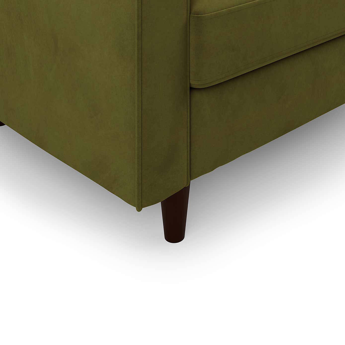 Zoe Velvet Left Hand Corner Sofa