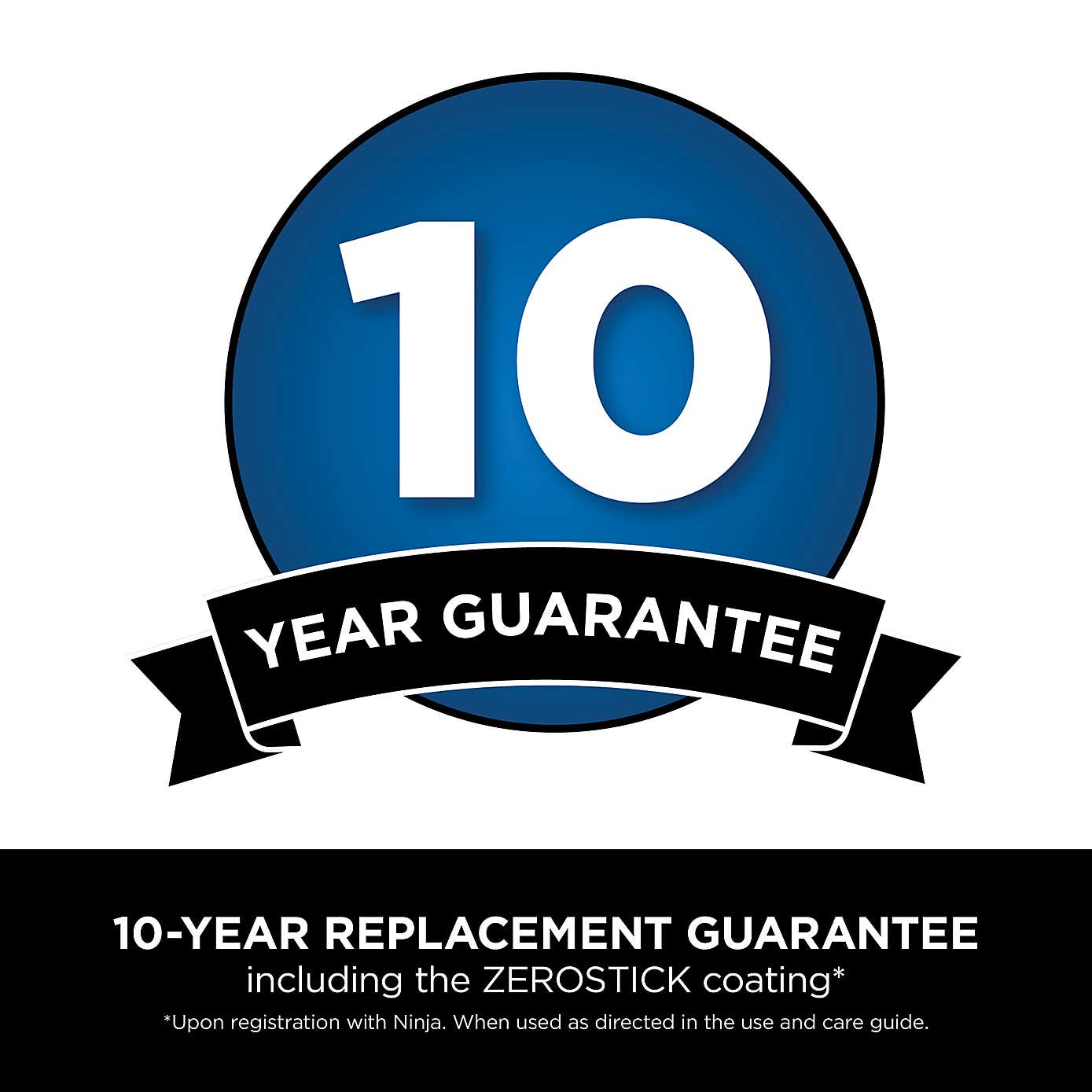 Ninja ZEROSTICK Hard Anodised Classic Saucepan with Lid, 20cm