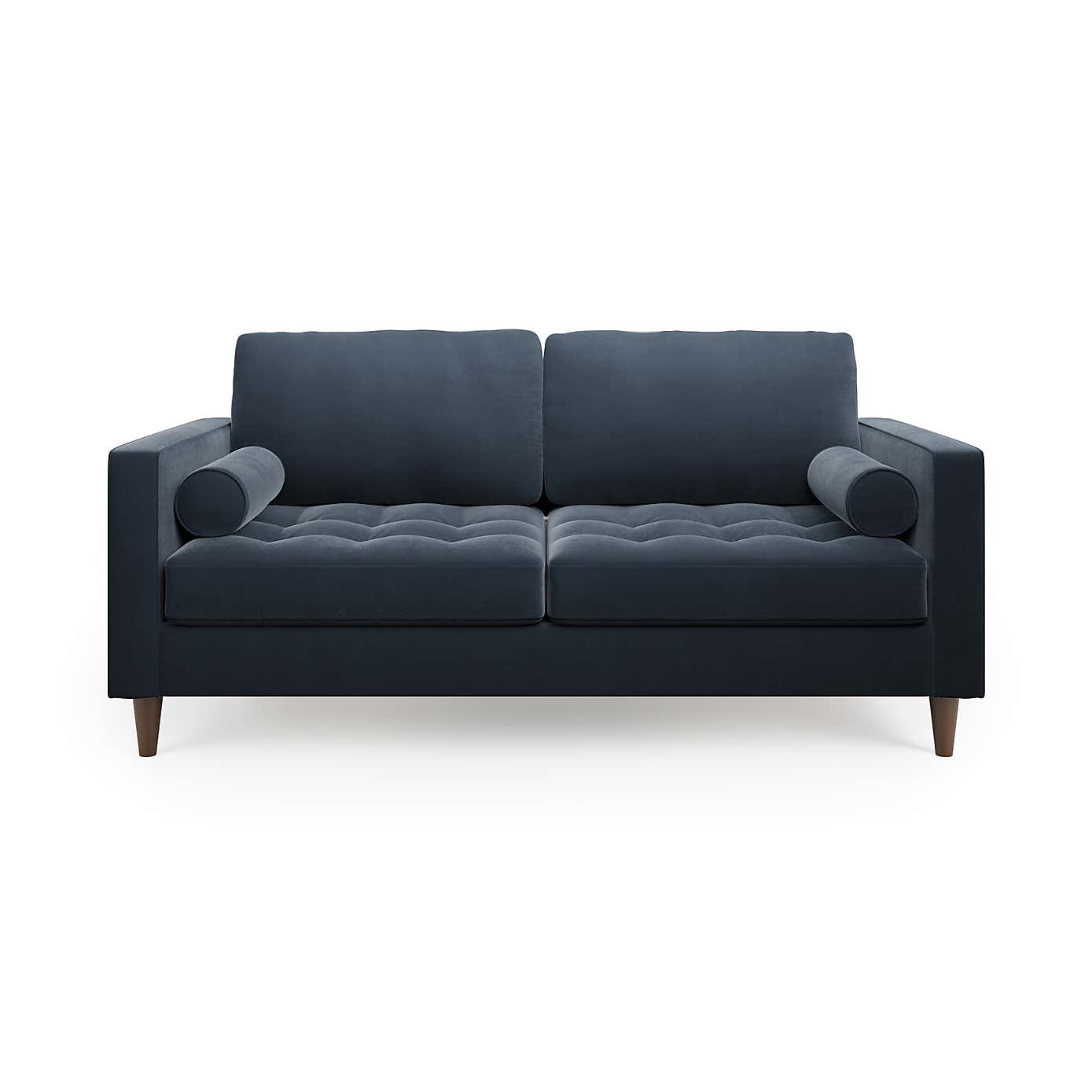 Zoe Velvet 3 Seater Double Sofa Bed