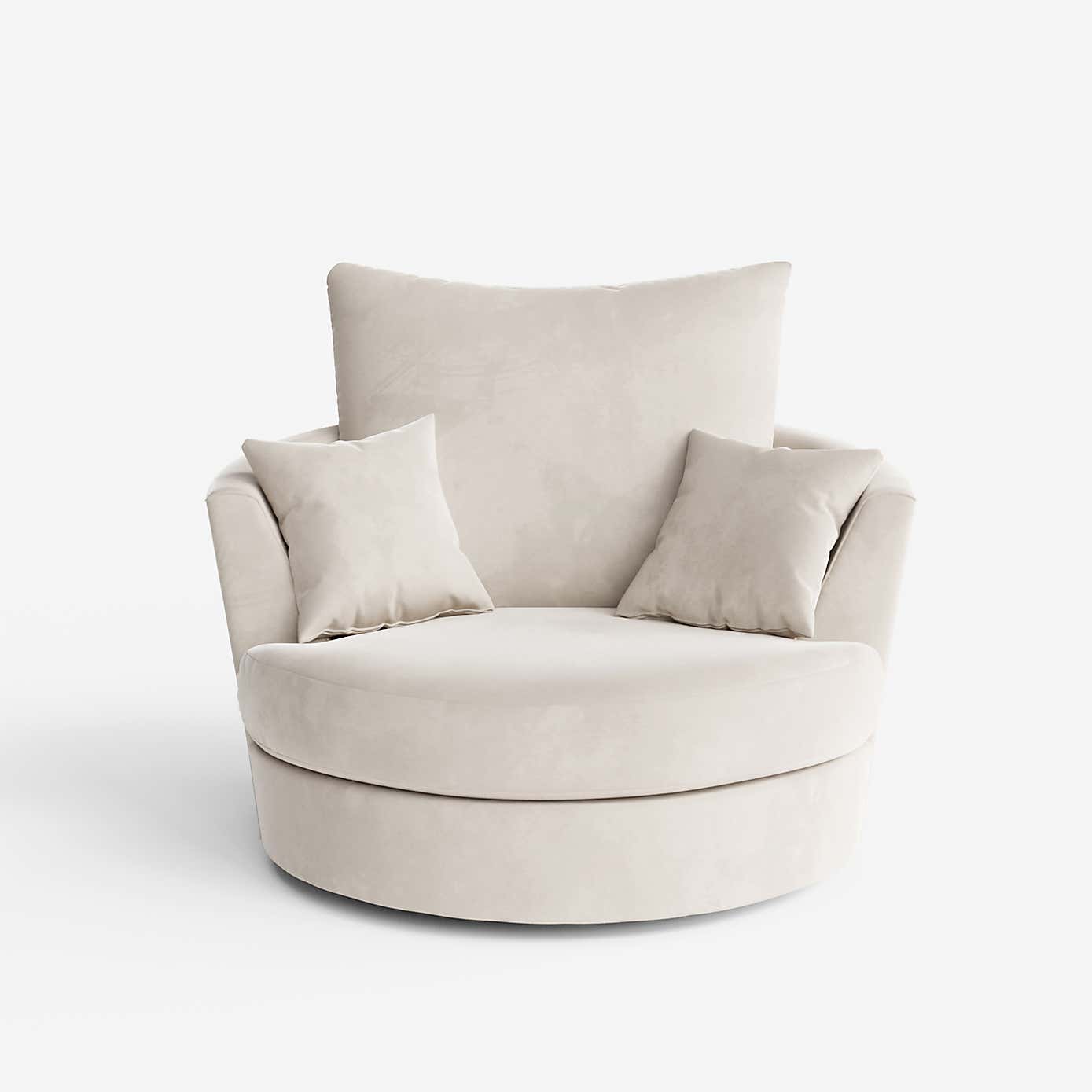 Blake Opulent Velvet Swivel Chair