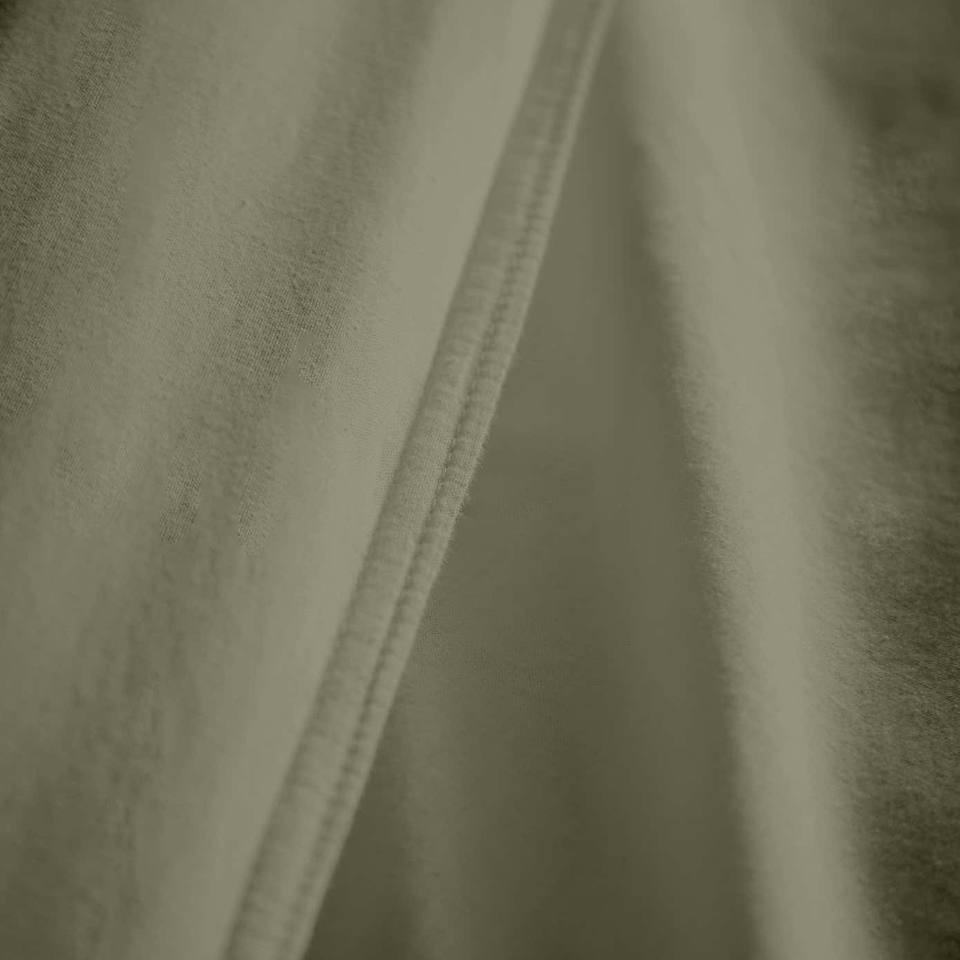 Appletree Cassia Khaki 100% Cotton Duvet Cover and Pillowcase Set