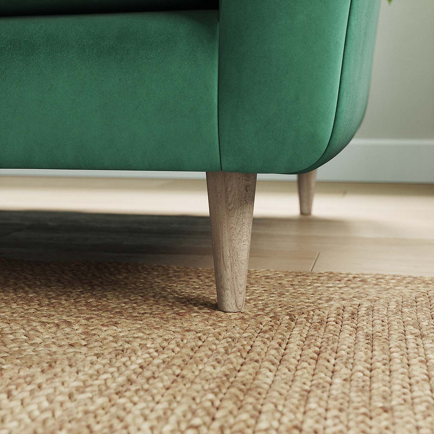 Sven Opulent Velvet 3 Seater Sofa