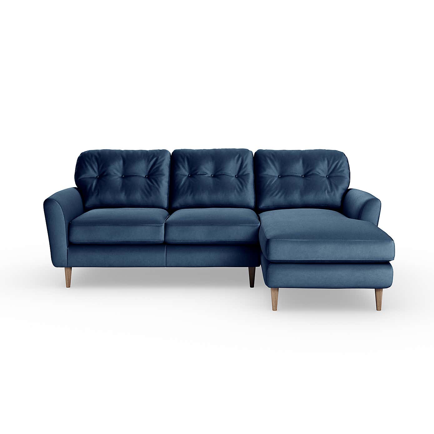 Sven Opulent Velvet Large Corner Chaise Sofa