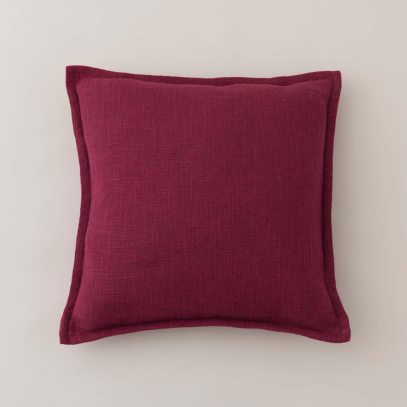 Westcott Cotton Velvet Slub Square Cushion