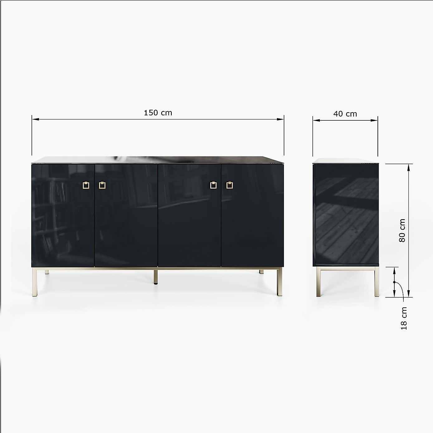 Lyra Large Smart Sideboard