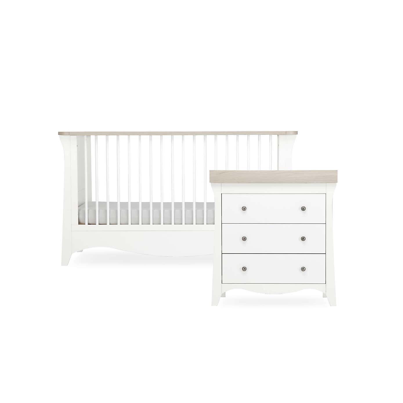 CuddleCo Clara 2 Piece Nursery Furniture Set