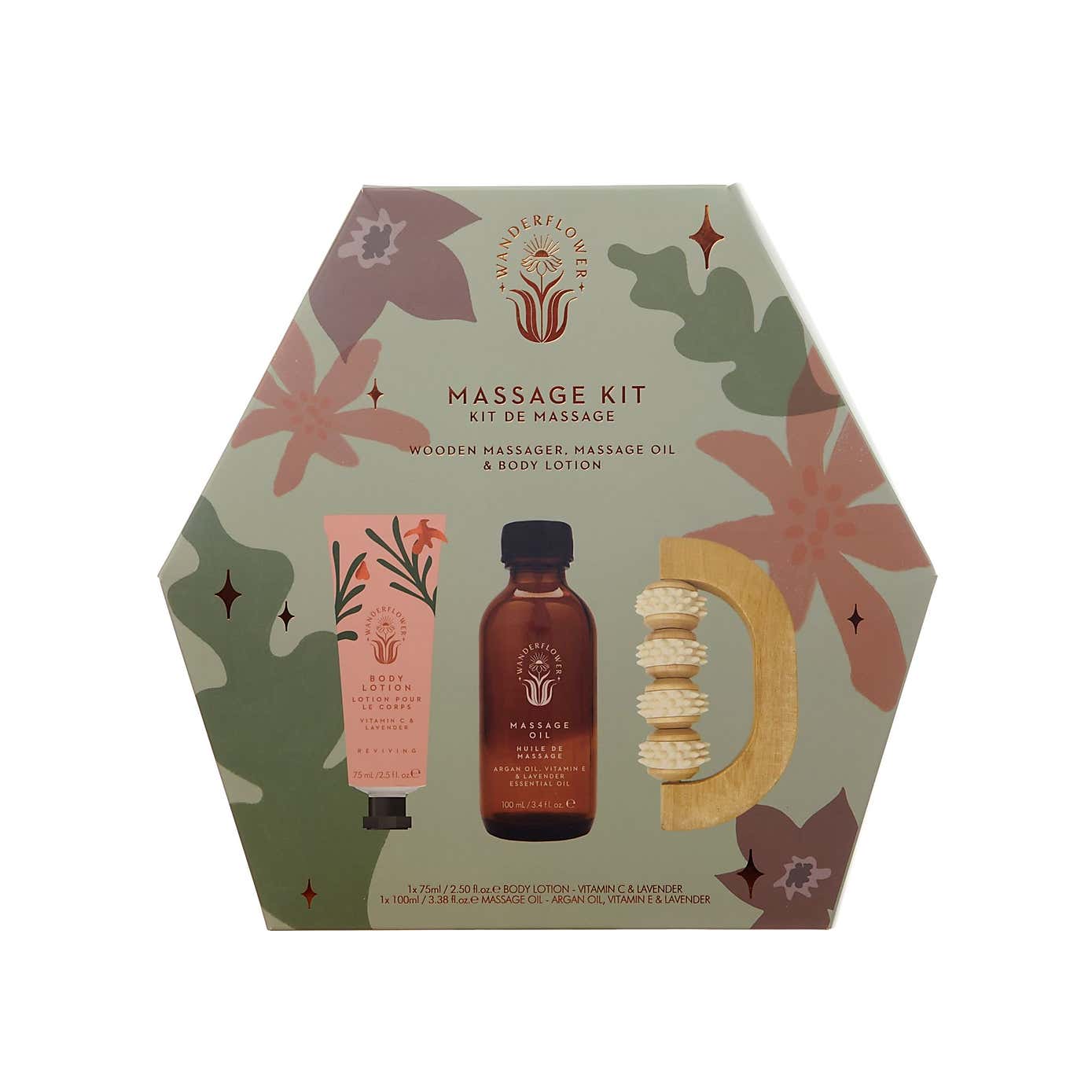 Upper Canada Wanderflower Massage Kit