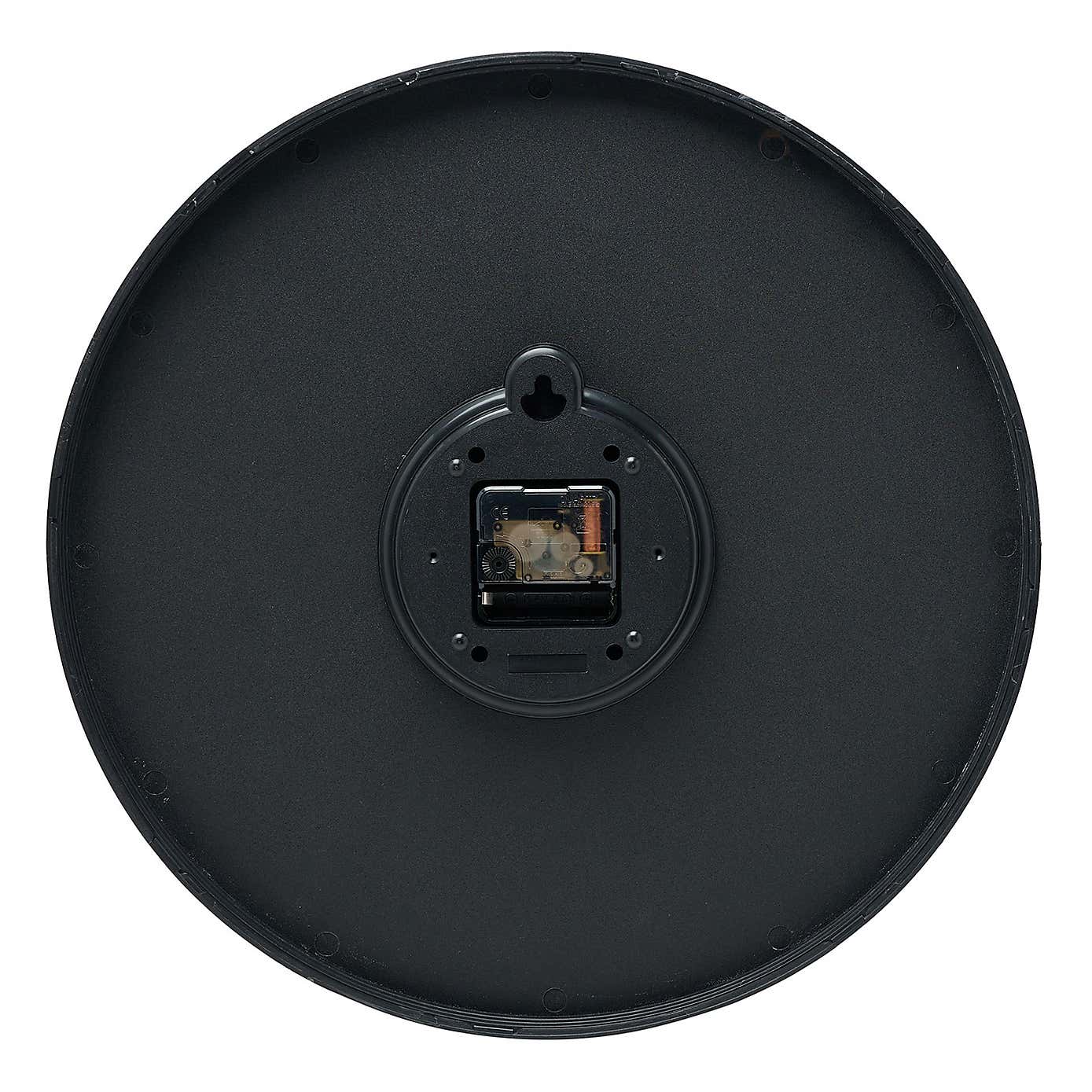 Interval Metallic Wall Clock