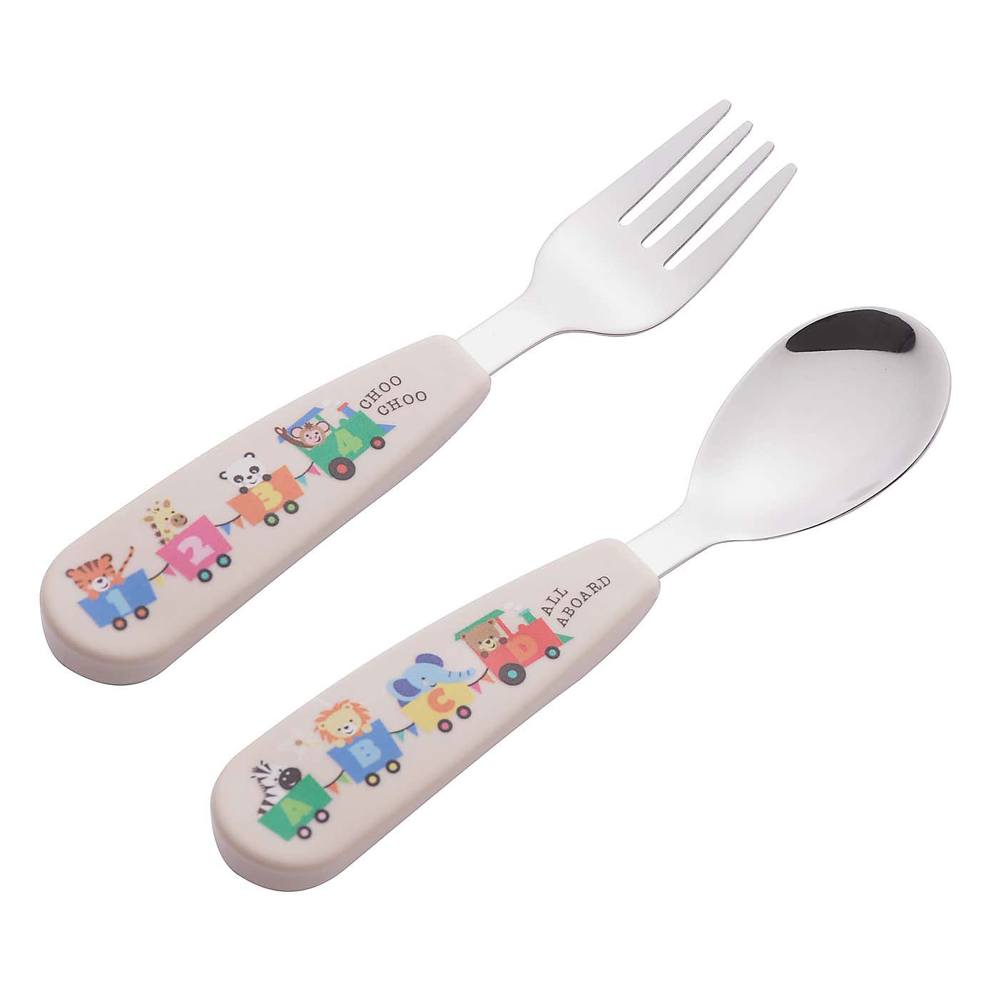 All Abroad 2 Piece Travel Cutlery Set