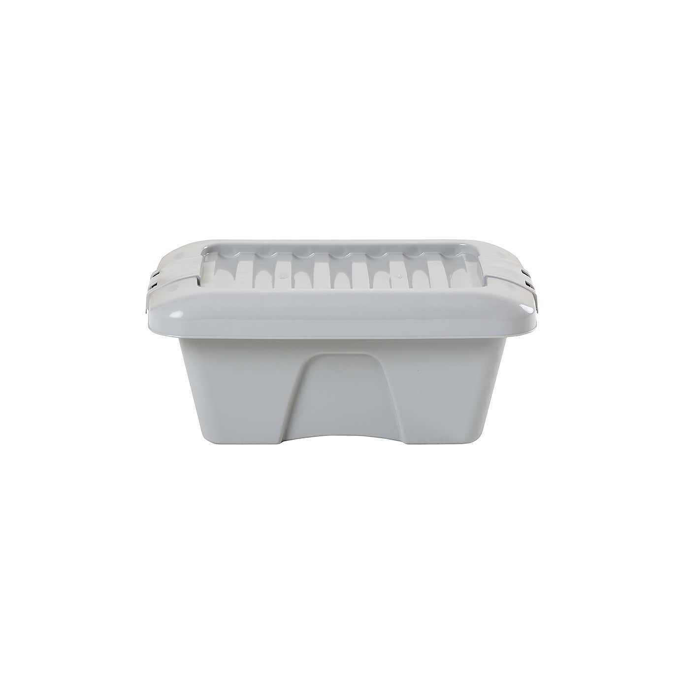 Wham Home Set of 6 Upcycle 9L Grey Boxes with Lids