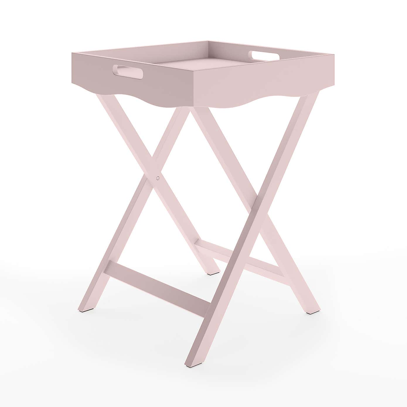 Flossie Scallop Tray Table