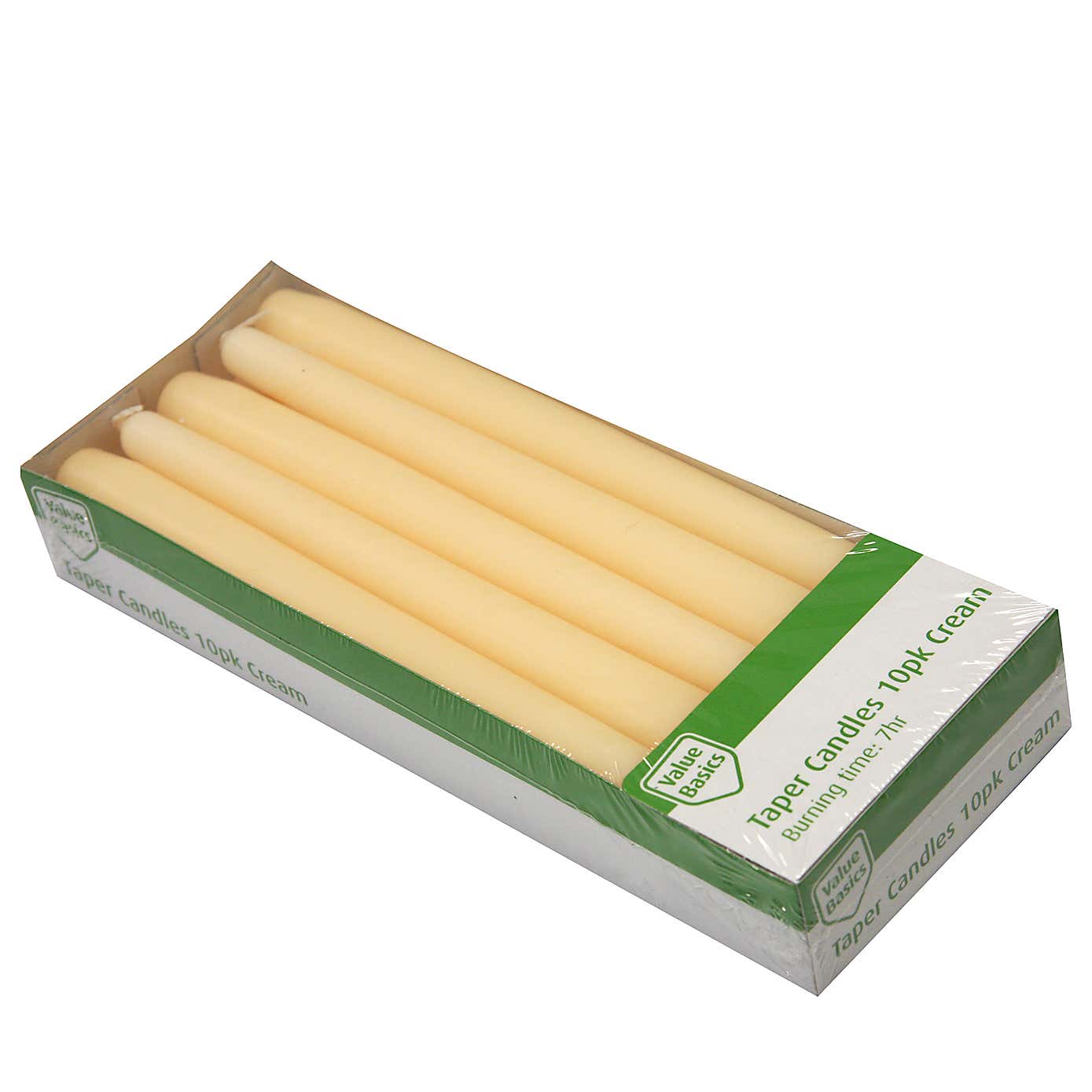 Pack of 10 Taper Candles