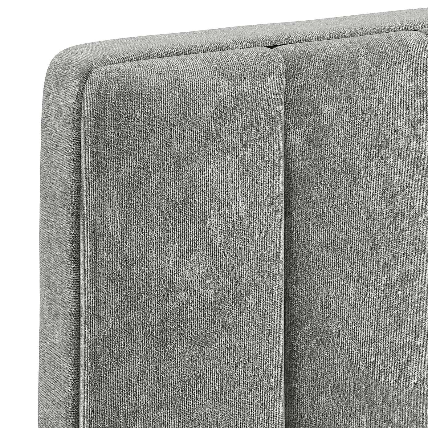 Chenille Verticle Stripe Headboard