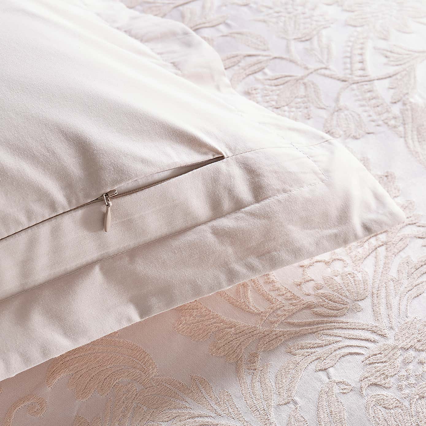Dorma Winchester Champagne Oxford Pillowcase Pair