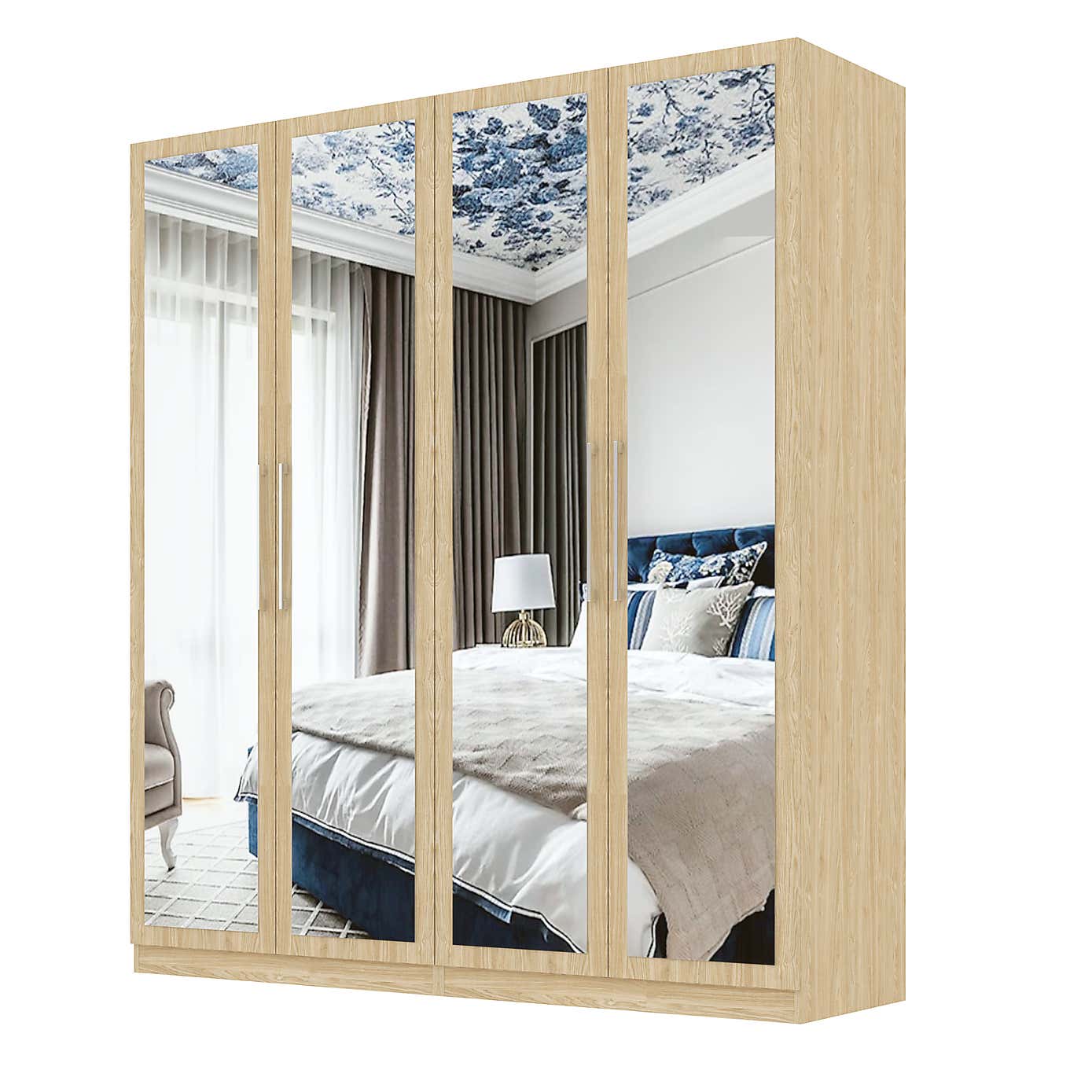 Foster 4 Door Wardrobe