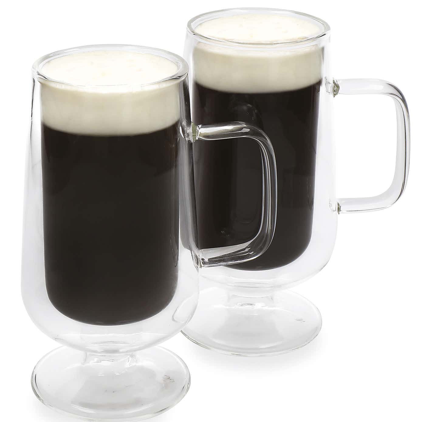 La Cafetiere set of 2 Large Irish Coffee Glasses