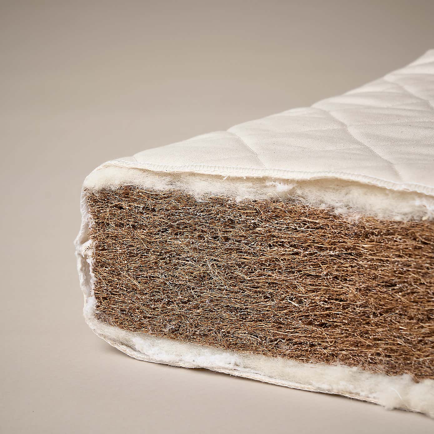 Obaby Natural Coir Wool Cot Bed Mattress