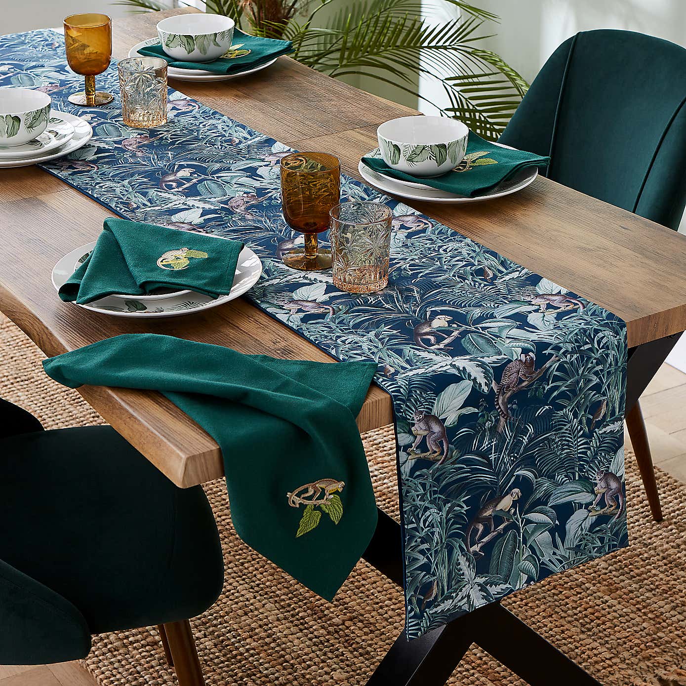Jungle Luxe Table Runner