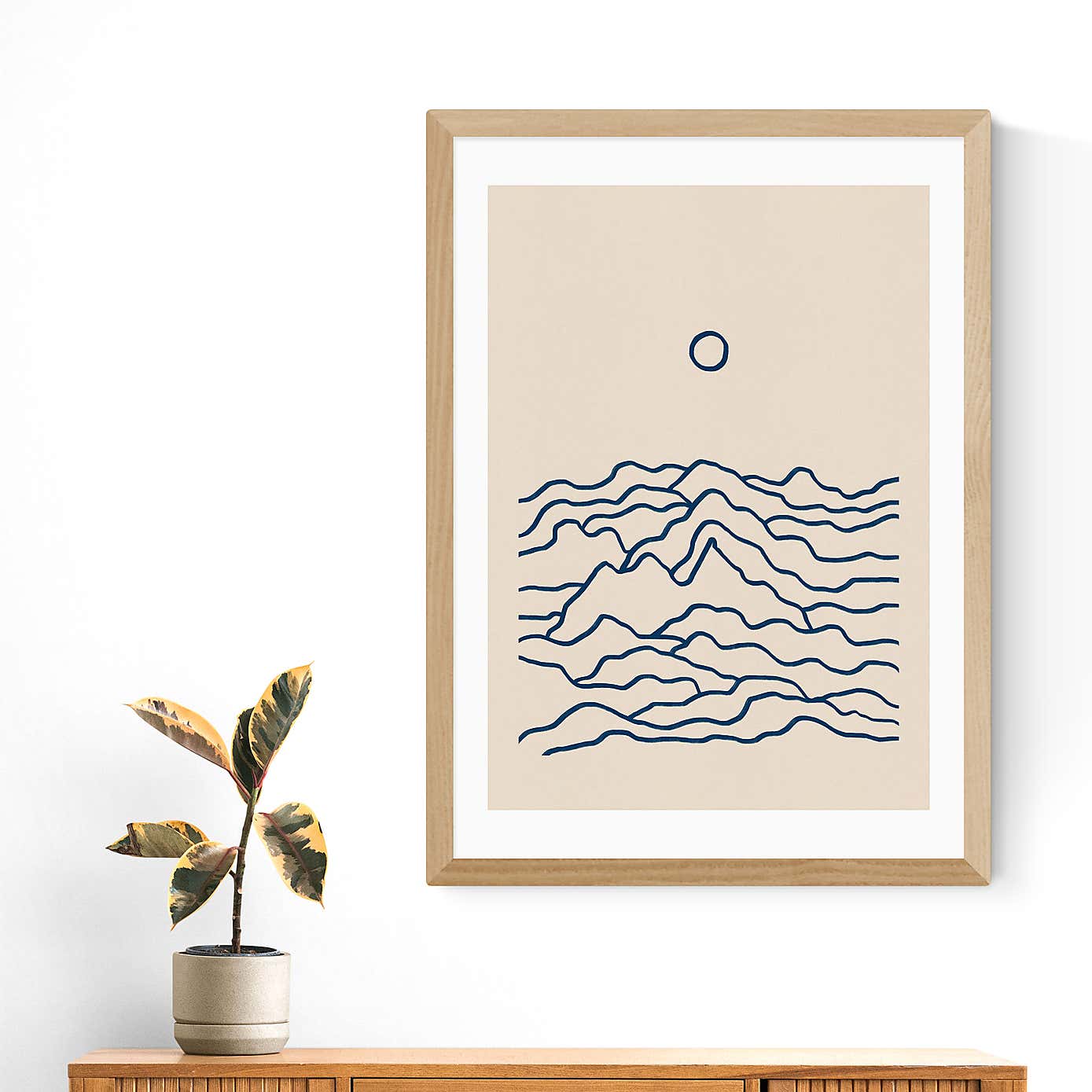 East End Prints Mountainscape by Alisa Galitsyna Print