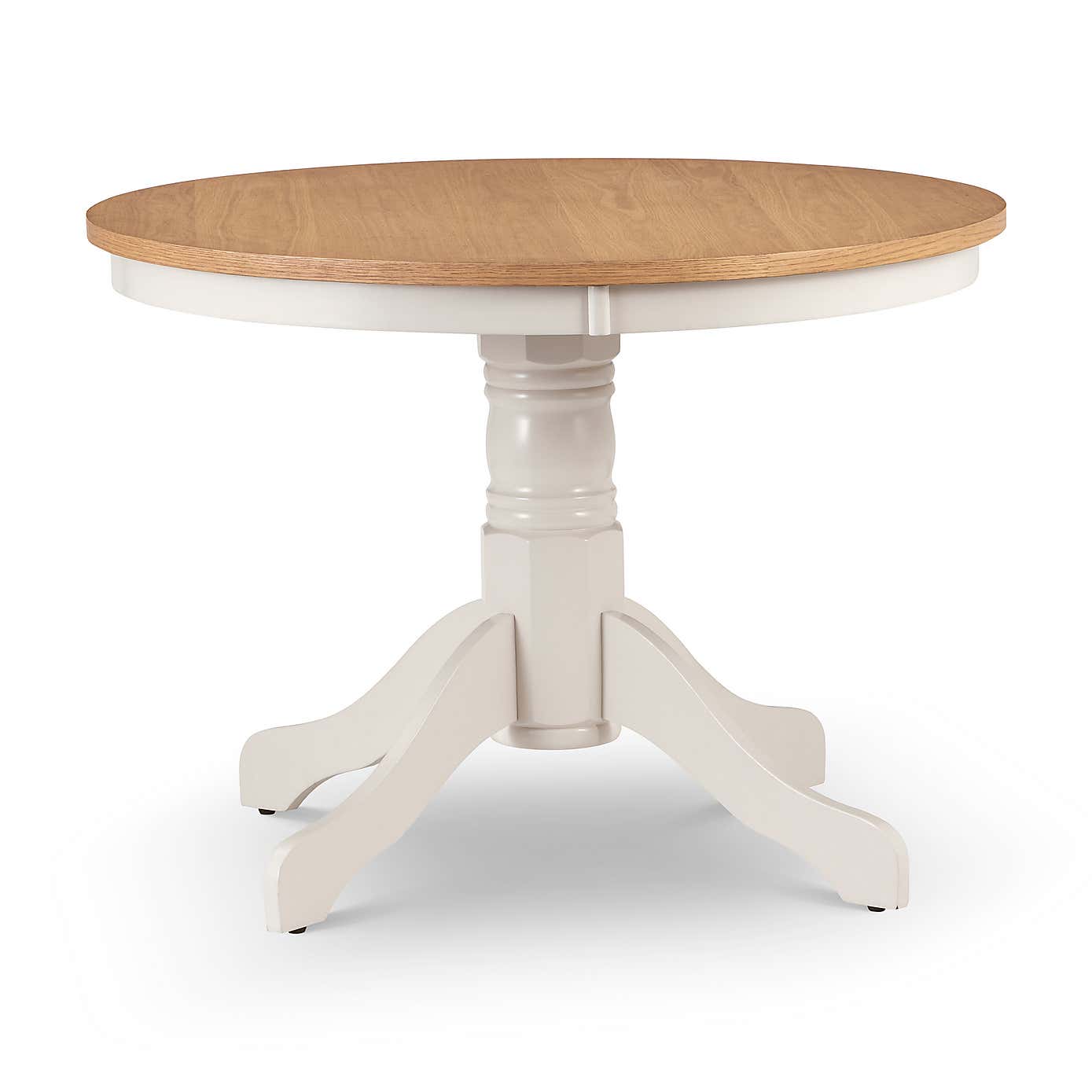 Davenport Round Pedestal Dining Table with 4 Dining Chairs