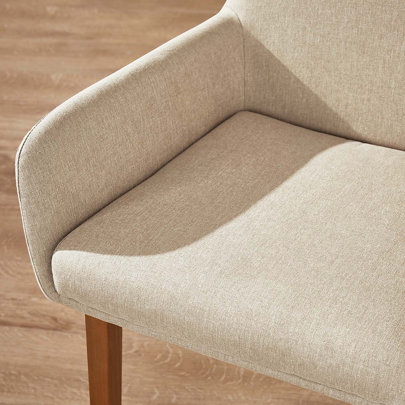 Agnes Carver Dining Chair, Fabric