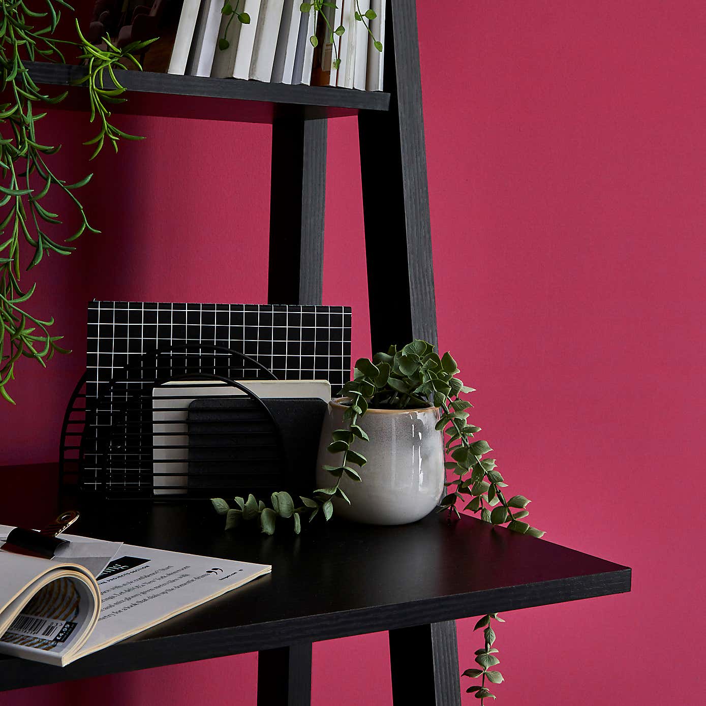 Dunelm Fuchsia Eggshell Emulsion Paint