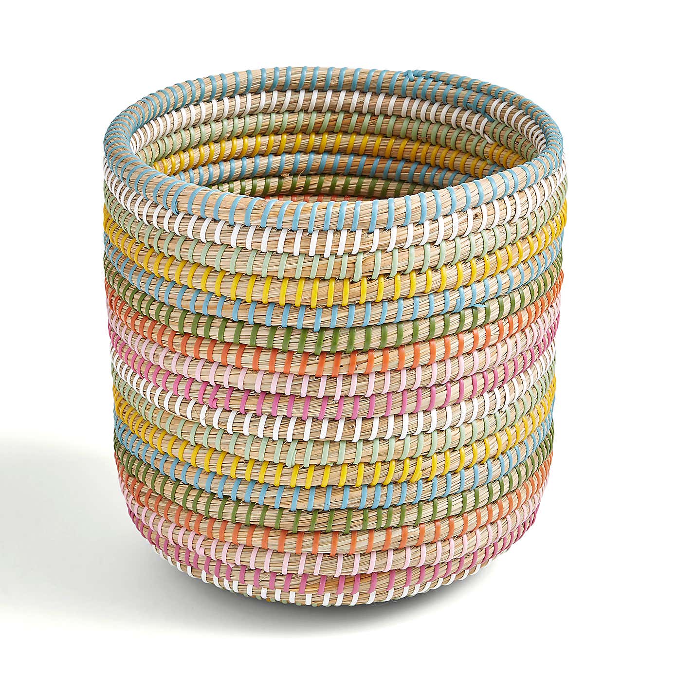 Rainbow Round Storage Basket