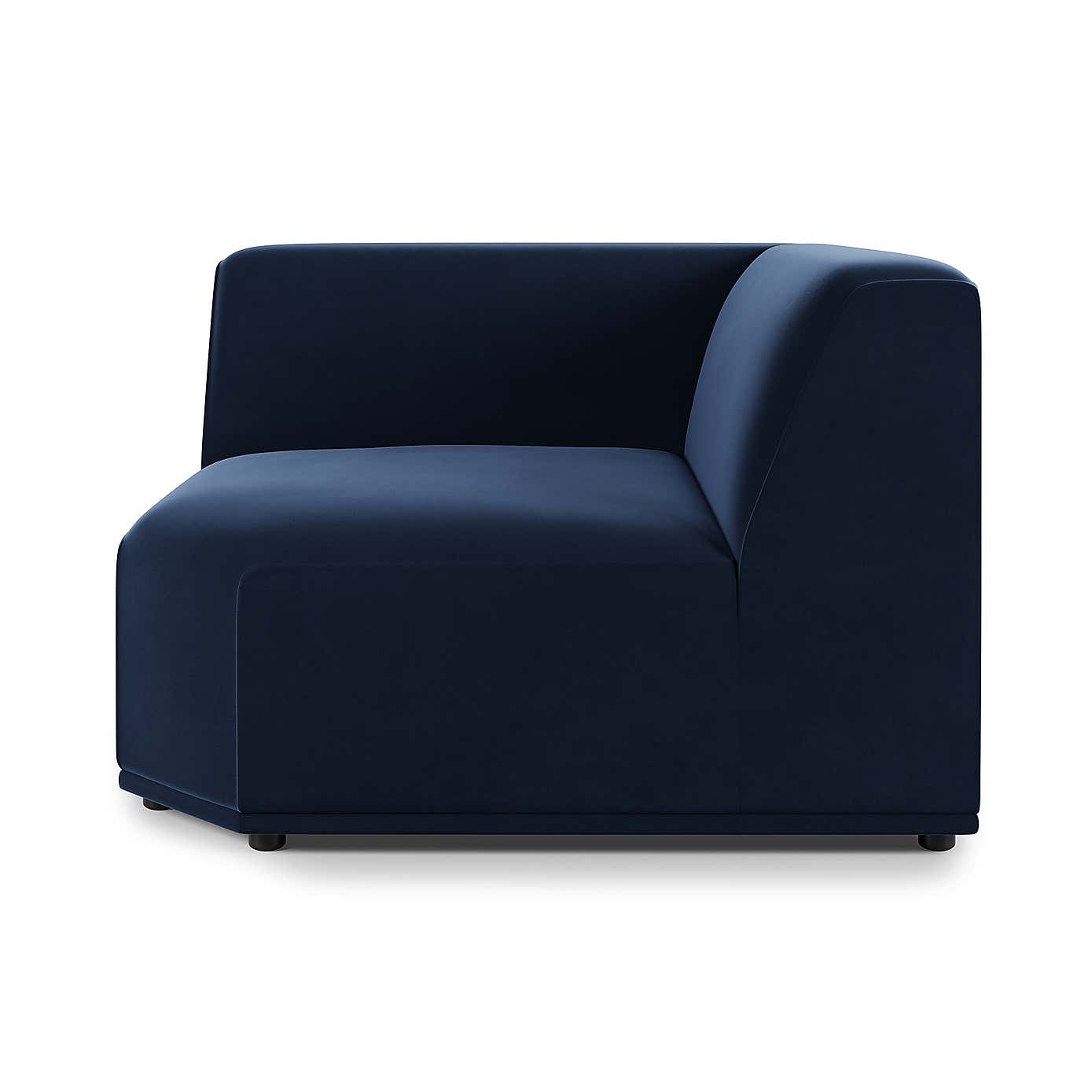 Modular Cruz Velvet Corner Seat