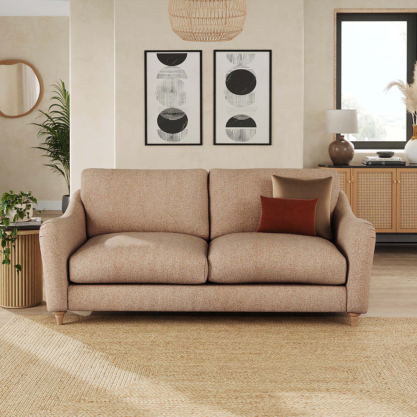 Hattie Cosy Weave 3 Seater Sofa