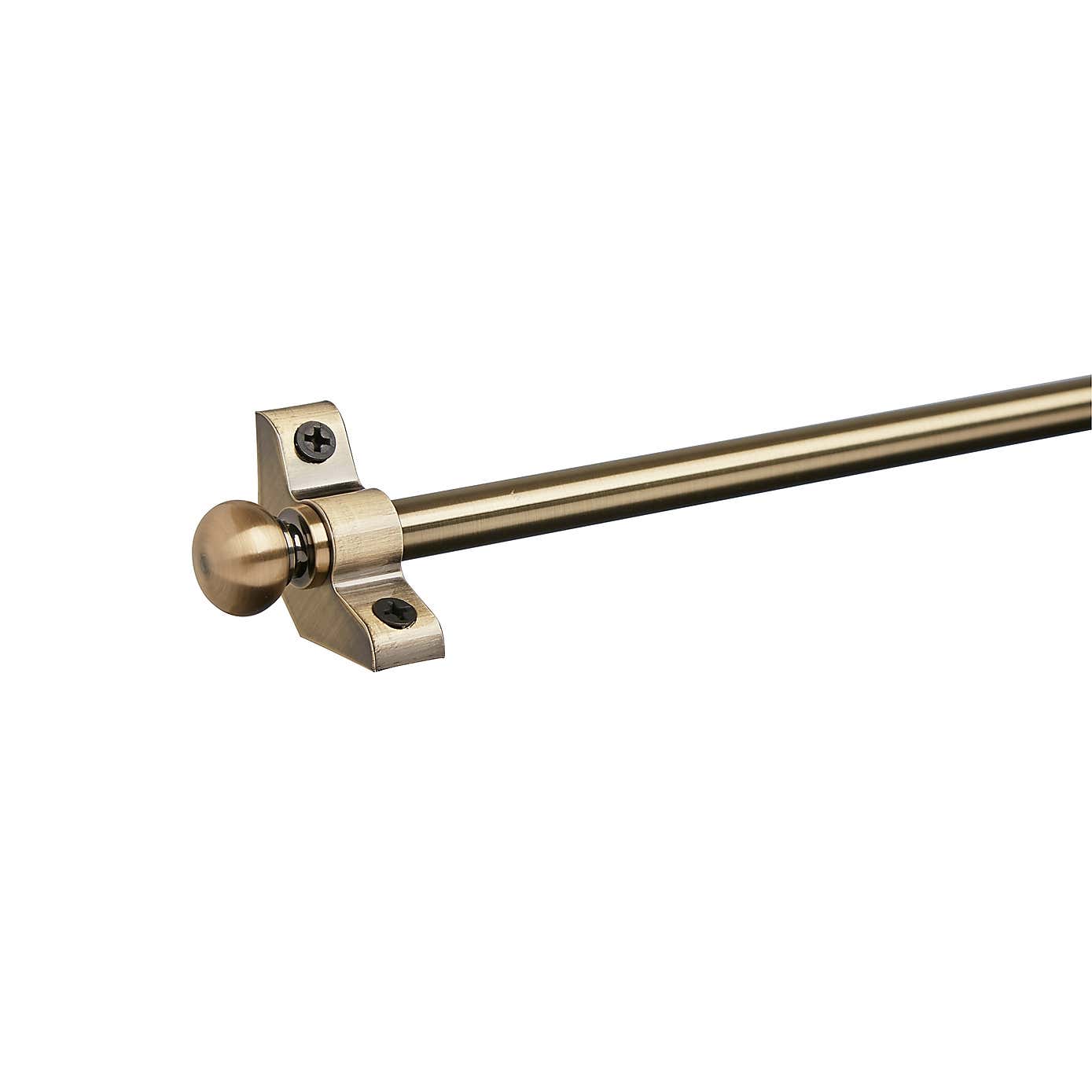 Polished Brass Stair Rod Ball Finials