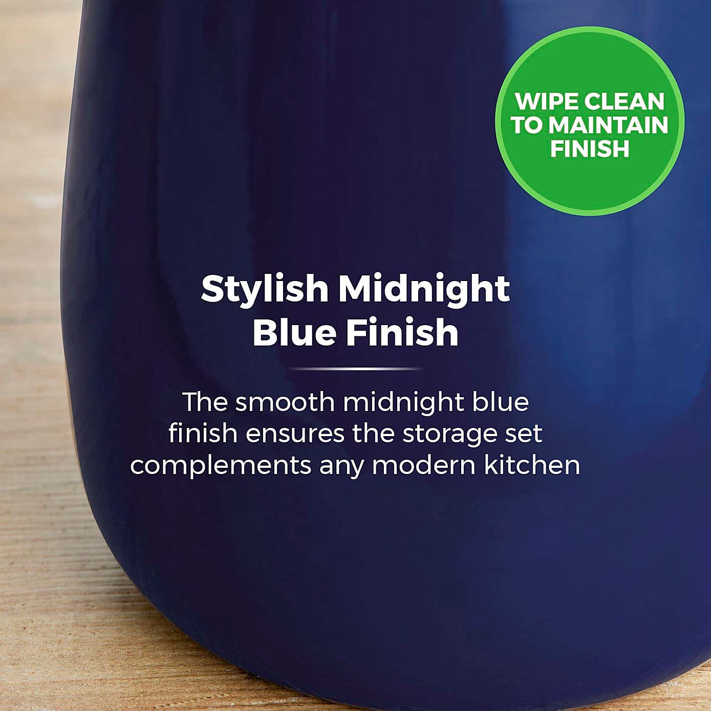 TOWER 5 Piece Round Canister Set