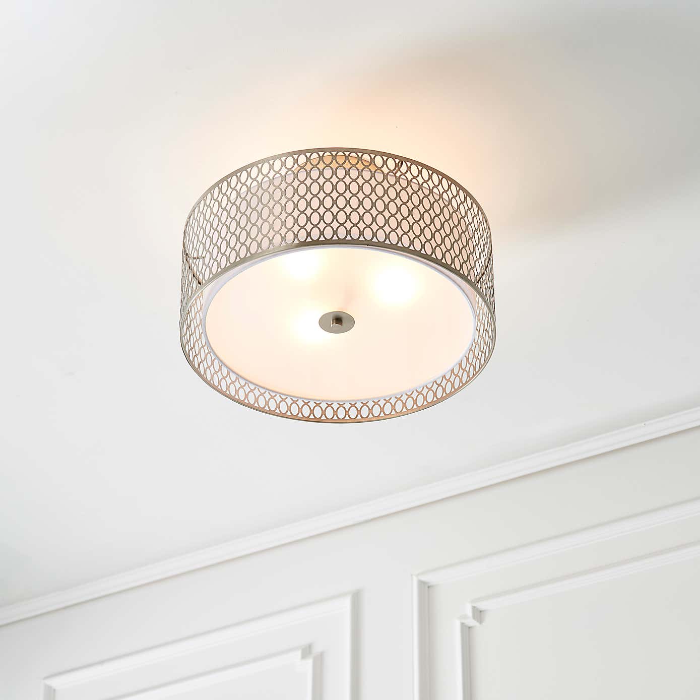 Vogue Tolna 3 Light Flush Ceiling Fitting