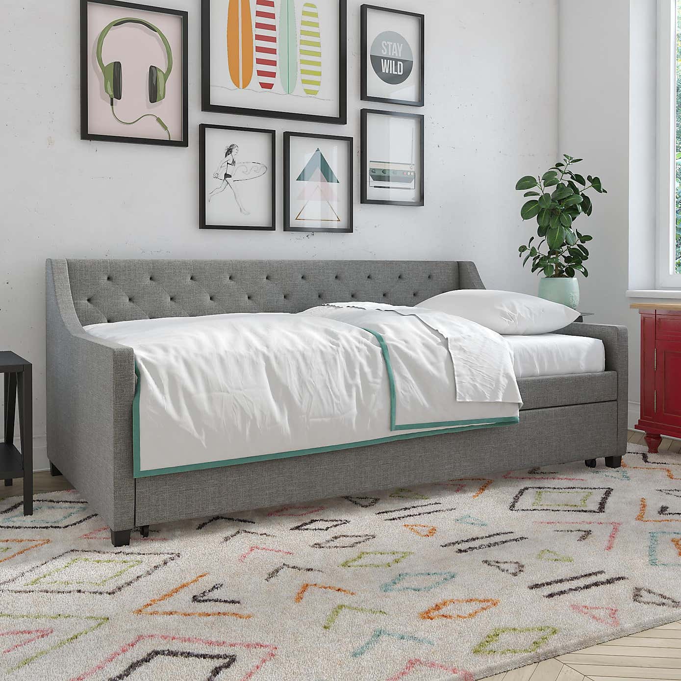 Novogratz Linen Daybed