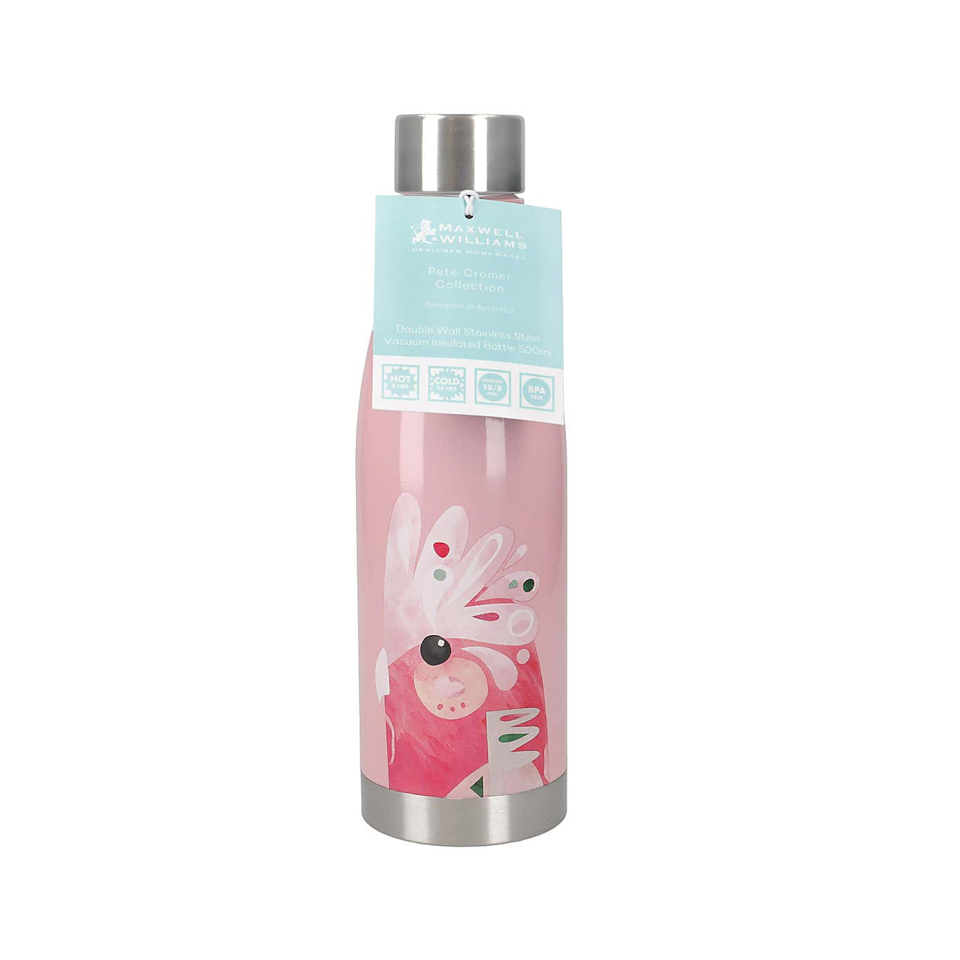 Maxwell and Williams Leakproof Insulated Stainless Steel Galah 2 Water Bottle
