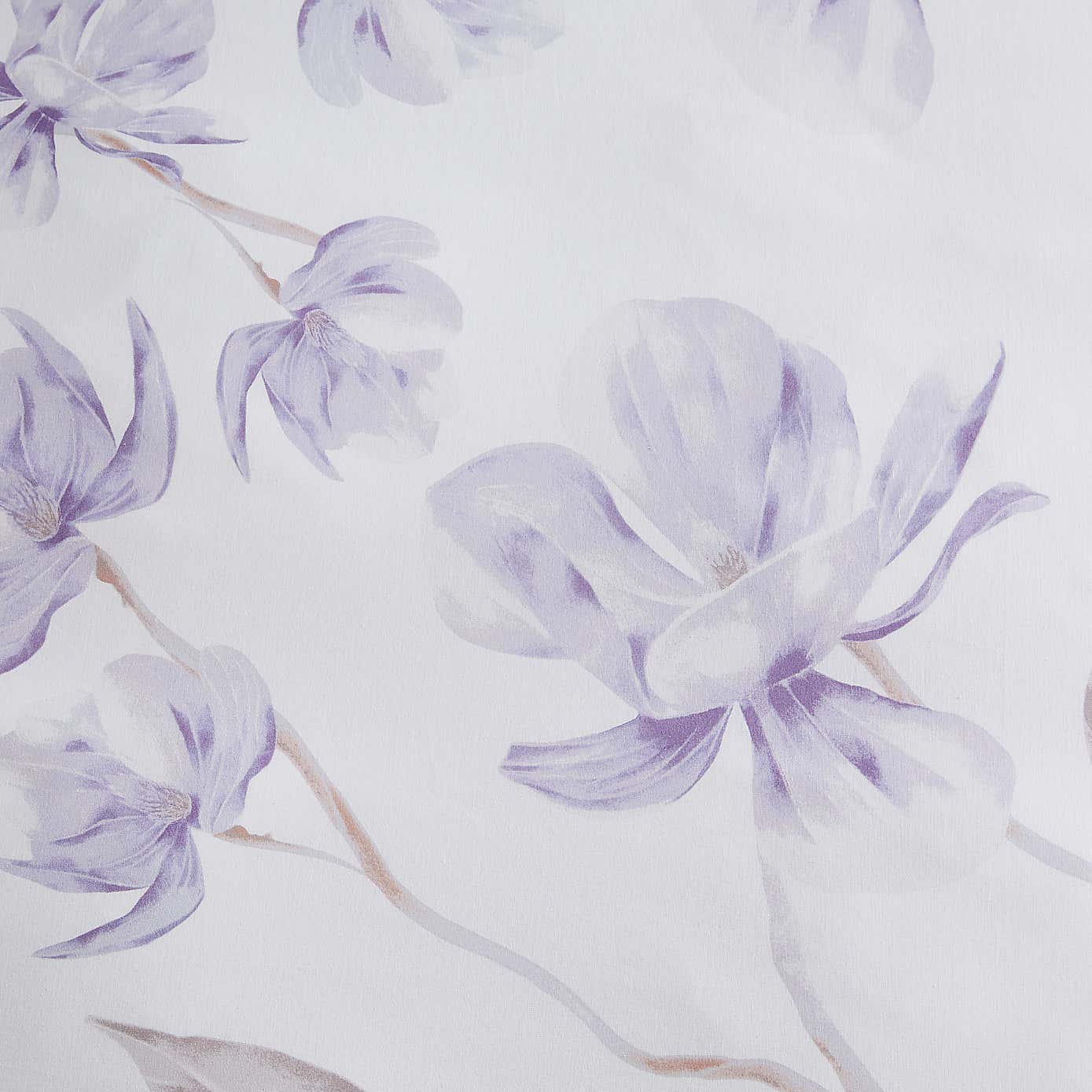 Lois Floral 144 Thread Count Reversible Duvet Cover & Pillowcase Set