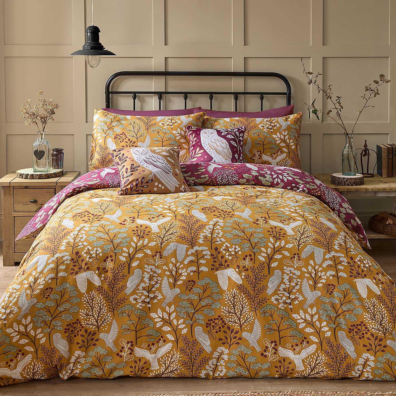 Enchanted 100% Cotton Duvet Cover & Pillowcase Set