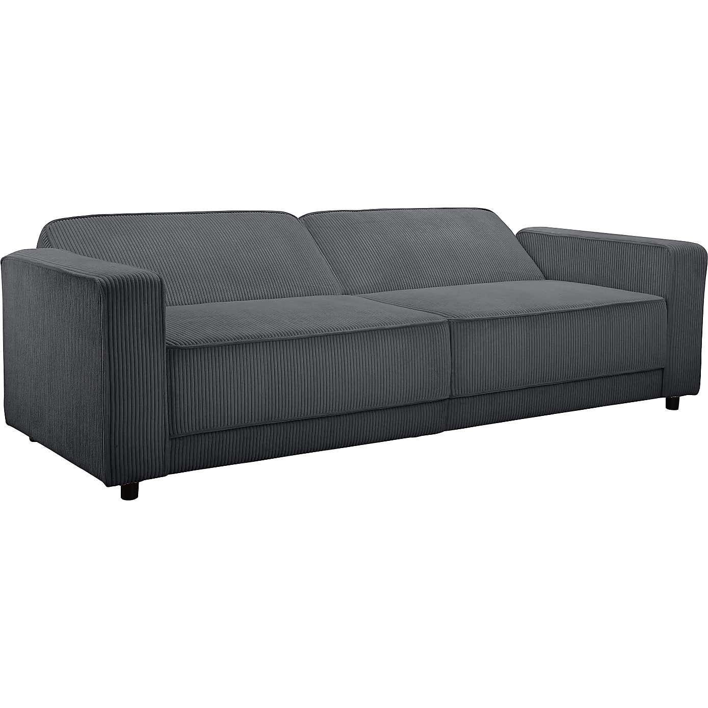 Allie Corduroy 3 Seater Sofa Bed