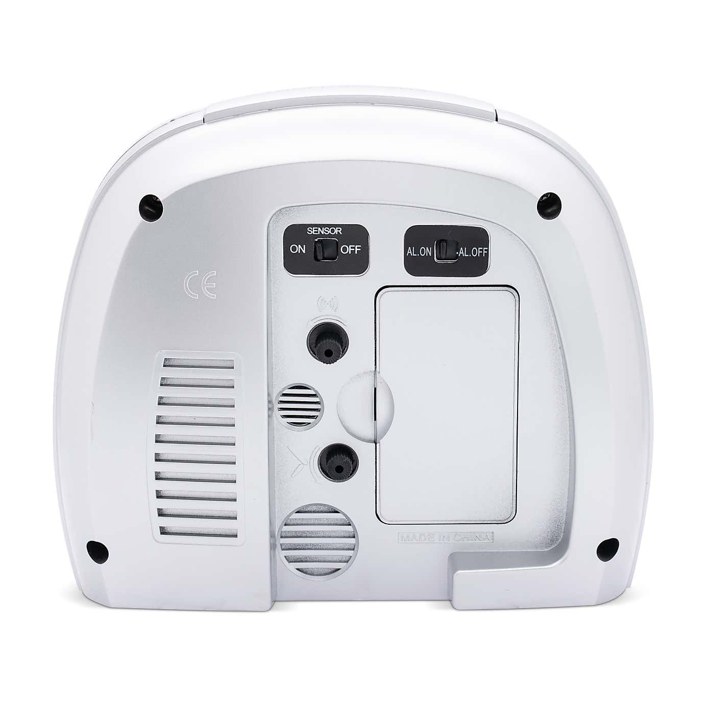 Acctim SensaLight Three Analogue Alarm Clock Smartlite White