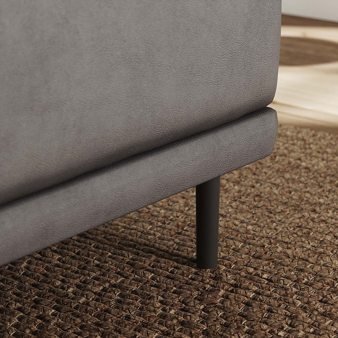 Mae Long Dining Bench, Faux Leather