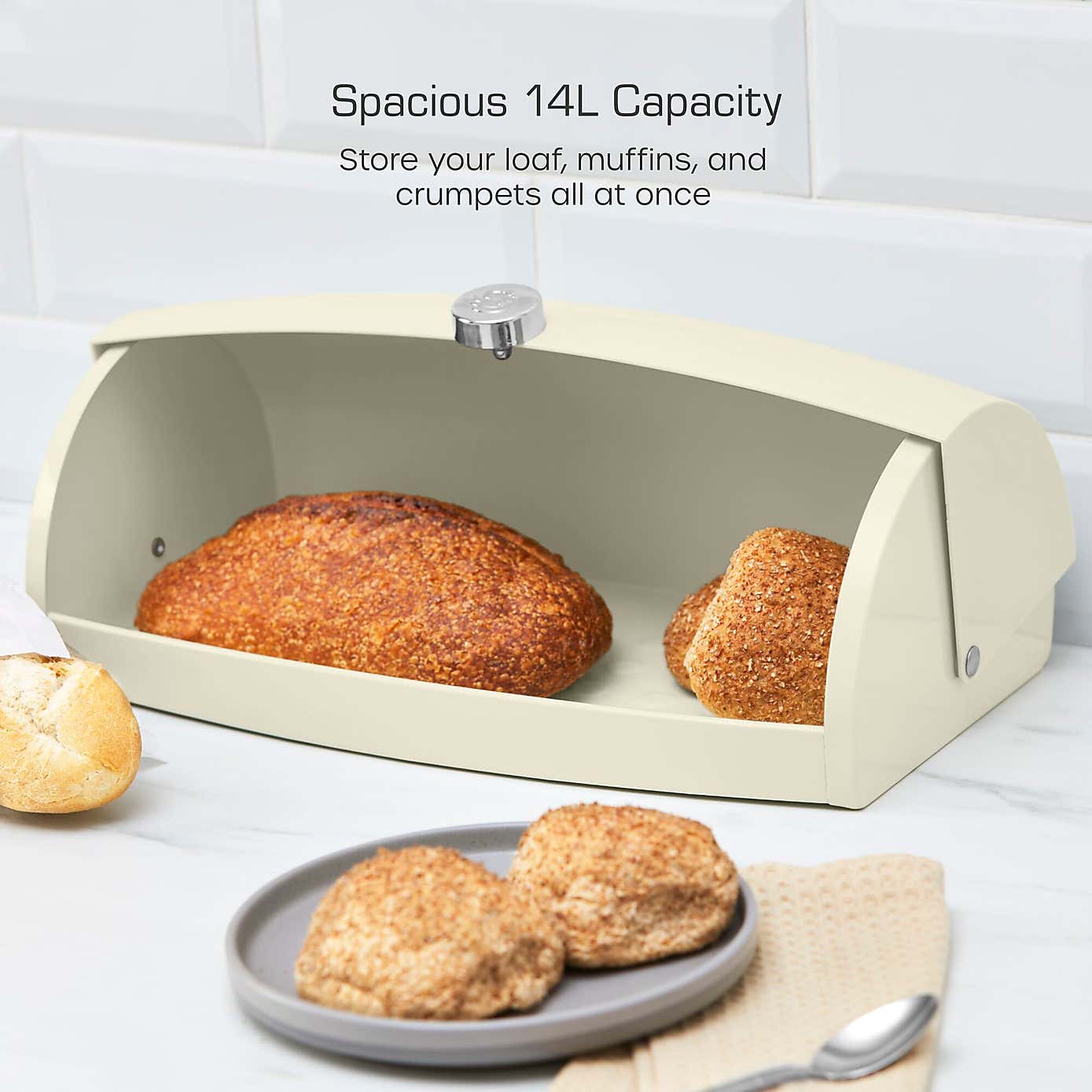 Swan Townhouse Bread Bin