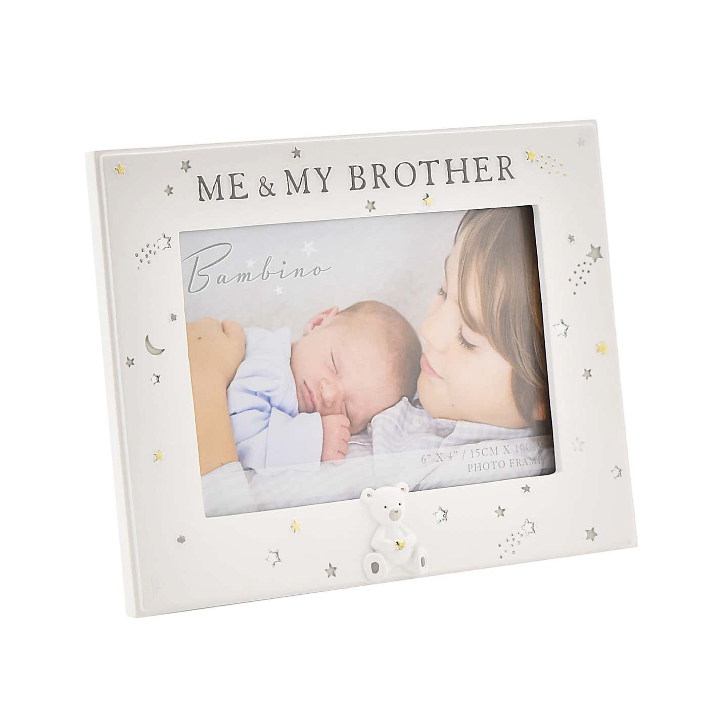 Bambino Resin Me & My Brother Photo Frame