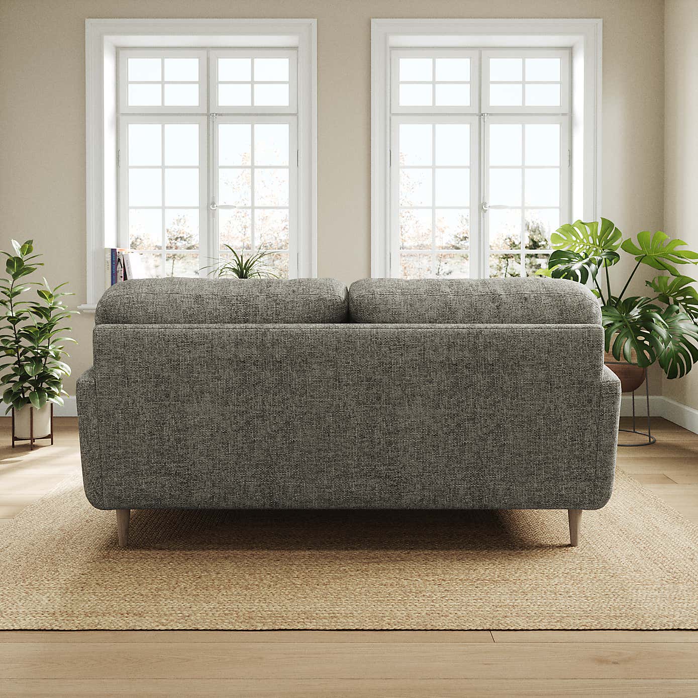 Sven Chunky Chenille Corner Chaise Sofa